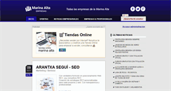 Desktop Screenshot of empresasmarinaalta.com